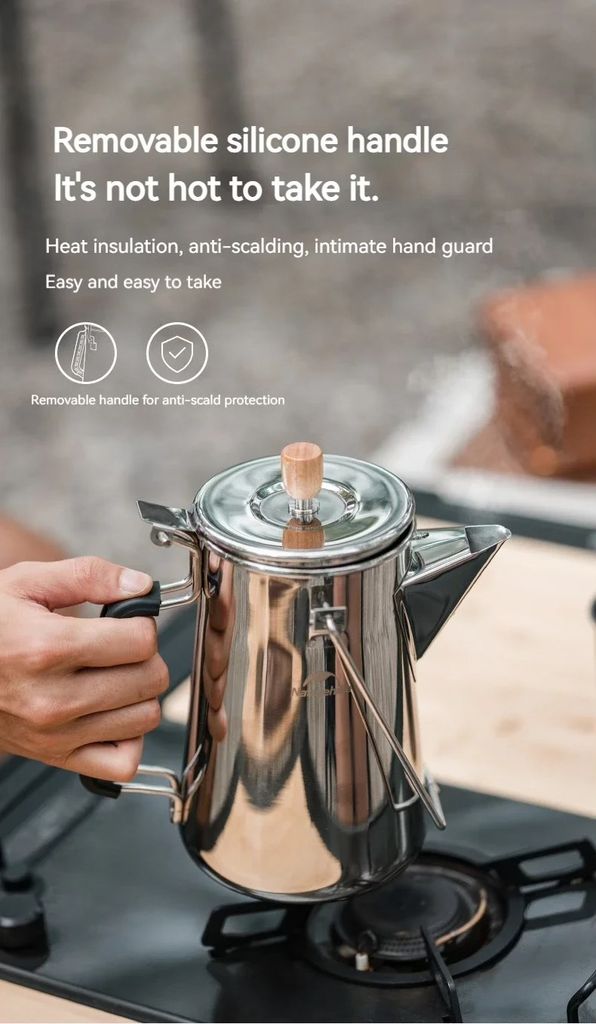 Ấm đun nước Inox 304 Naturehike CNK2300CJ013