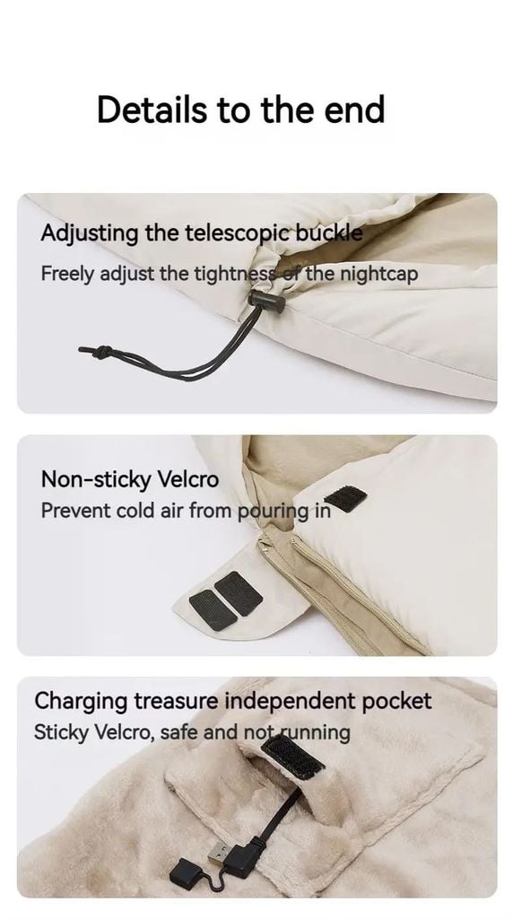 Túi ngủ lót nhung giữ ấm cao cấp Naturehike CNK2300SD021