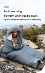 Túi ngủ lót nhung giữ ấm cao cấp Naturehike CNK2300SD021