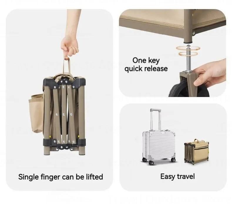 Xe đẩy gấp gọn triệt để Naturehike CNK2350JJ012