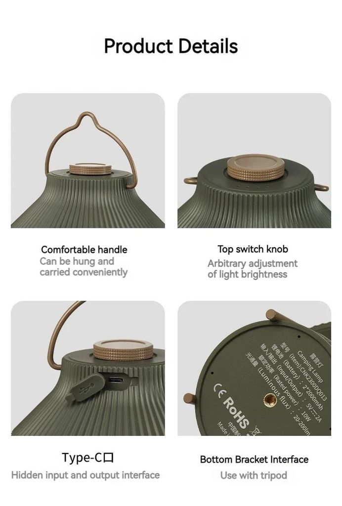 Đèn treo lều cổ điển Naturehike CNK2300DQ013