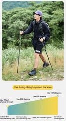 Gậy leo núi Carbon siêu bền Naturehike CNK2300DS010
