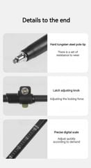 Gậy leo núi Carbon siêu bền Naturehike CNK2300DS010