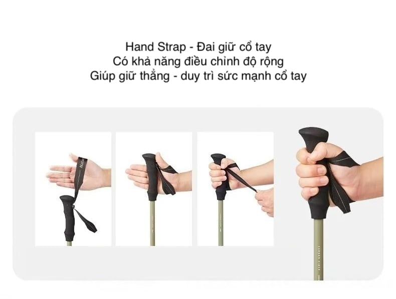 Gậy leo núi Carbon siêu bền Naturehike CNK2300DS010