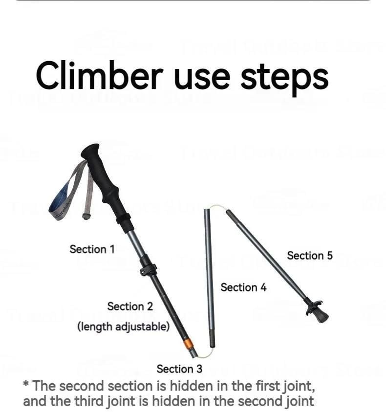 Gậy leo núi siêu nhẹ Naturehike chính hãng