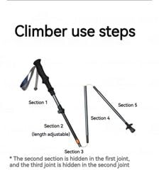 Gậy leo núi siêu nhẹ Naturehike chính hãng