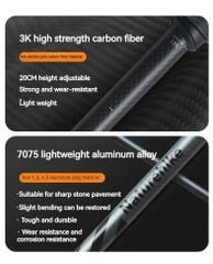 Gậy leo núi siêu nhẹ Naturehike chính hãng