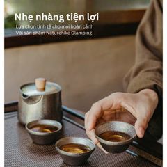 Ấm trà Titanium Naturehike Glamping CNK2450CF025