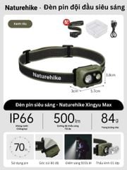 Đèn pin đội đầu siêu sáng Naturehike CNK2450ZM010