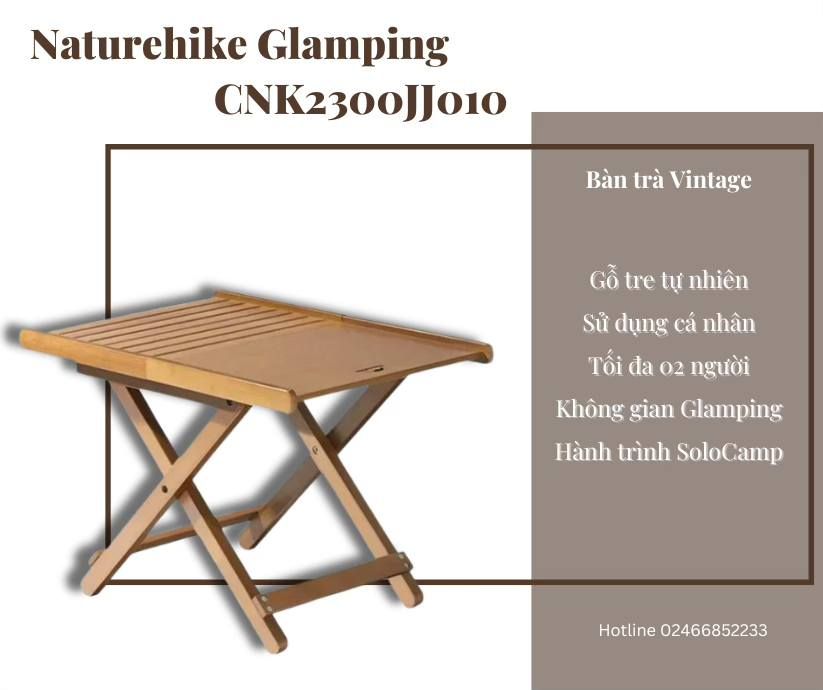 Bàn xếp gỗ tre mini Naturehike CNK2300JJ010