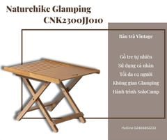 Bàn xếp gỗ tre mini Naturehike CNK2300JJ010