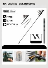 Naturehike CNK2450DS016 - Gậy leo núi & chạy Trail gấp gọn