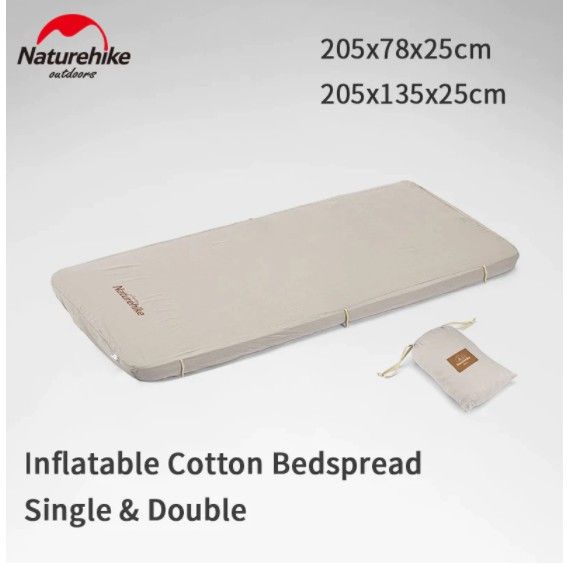 Drap ( Ga Chải ) Đệm bơm hơi Naturehike NH20PJ023 Glamping - cắm trại