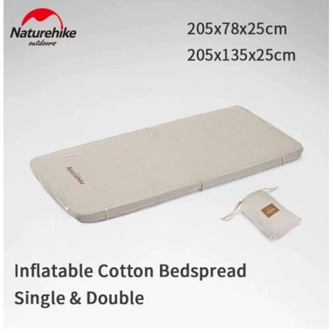 Drap ( Ga Chải ) Đệm bơm hơi Naturehike NH20PJ023 Glamping - cắm trại