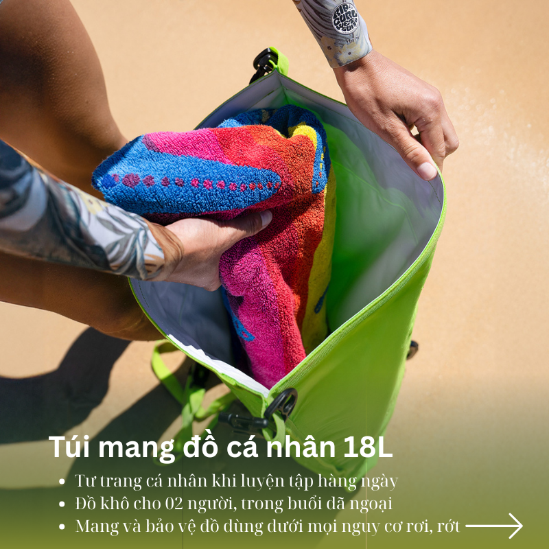 Naturehike NH17S001-G - Túi phao khô chống nước bản nâng cấp