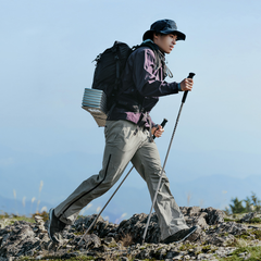 Naturehike CNK2450DS016 - Gậy leo núi nhôm siêu nhẹ khi leo núi, chạy Trail