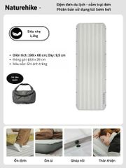 Đệm hơi cá nhân siêu nhẹ Naturehike Libamboo CNK2450WS034