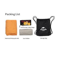Võng đơn mang đi rừng Naturehike NH20ZP092