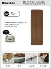 Đệm hơi cá nhân siêu nhẹ Naturehike Libamboo CNK2450WS034