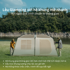 Lều tự bung Village 13 Naturehike CNH22ZP004 bản nâng cấp