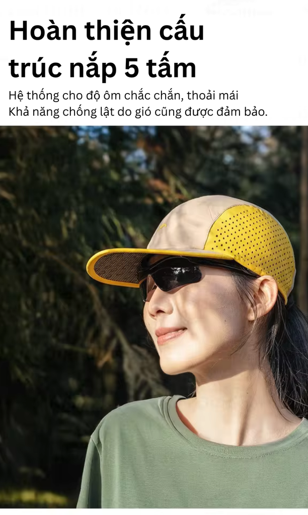Naturehike CYY2621FS010 mũ lưỡi trai nhẹ cho những hoạt động ngoài trời