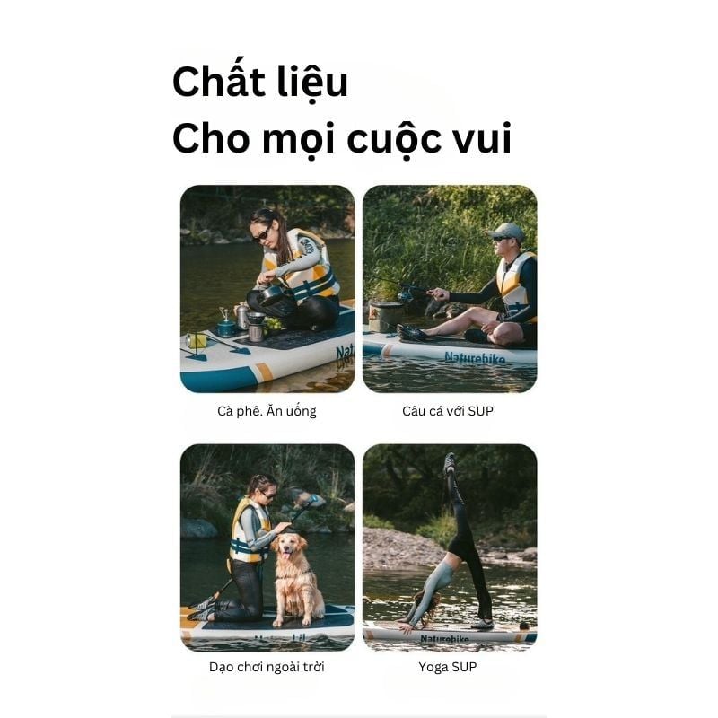 SUP bơm hơi Naturehike CNK2300SS014 - cải tiến 2024