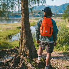 Balo du lịch gấp gọn, Balo leo núi nhẹ Naturehike NH17A012-B