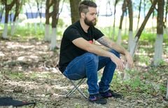 Ghế xếp gọn mini, chất liệu hợp kim Nhôm siêu nhẹ NatureHike NH17Z012-L