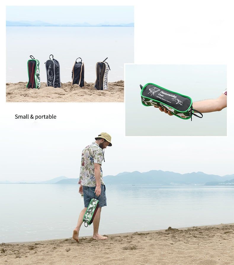 Ghế xếp du lịch gấp gọn, xách tay tiện lợi NatureHike NH15Y012-L