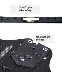Túi đeo điện thoại bắp tay chạy bộ, chơi thể thao NatureHike NH16Y008-B