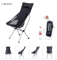 Ghế xếp thư giãn, đi câu cá, cắm trại NatureHike NH17Y010-L