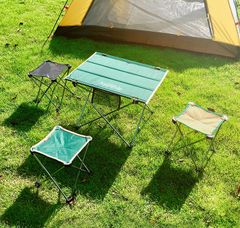 Ghế gấp inox siêu gọn, giá rẻ NatureHike NH15D012-B