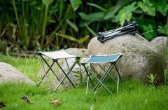 Ghế gấp inox siêu gọn, giá rẻ NatureHike NH15D012-B