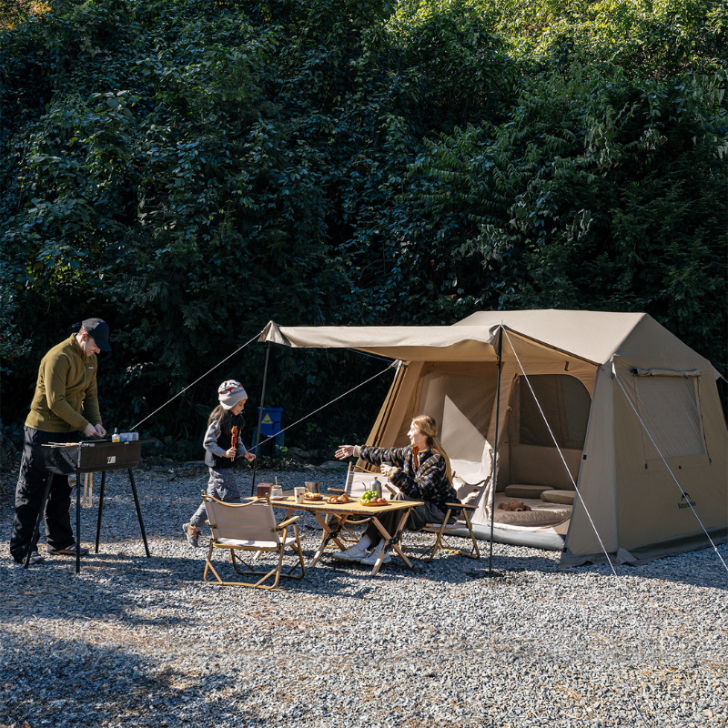 Naturehike CNK2550WS043: Lều tự bung Naturehike Village 6.0 rộng và thoáng