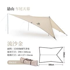 Tăng cắm trại lớn cho 6 người Naturehike NH21TM001