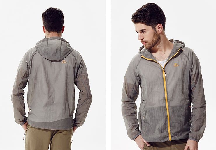 Áo khoác gió cao cấp Nam, Nữ có mũ NatureHike NH15P001-F