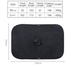 Áo mưa cánh dơi Naturehike NH20FS005 sử dụng du lịch, dã ngoại