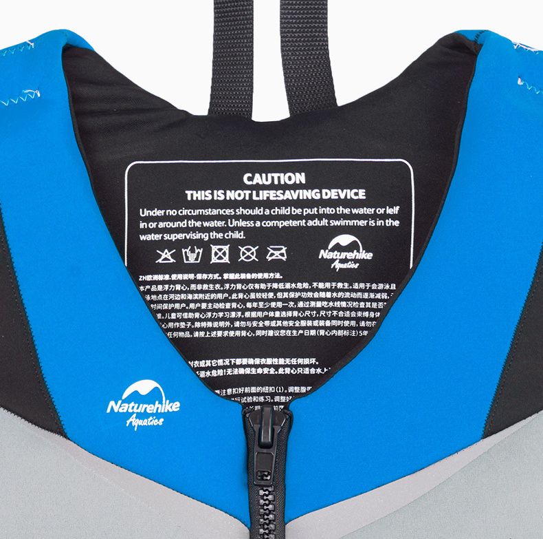 Áo phao bơi, chơi ván Sup, đi thuyền bơm hơi NatureHike NH18F001-Y