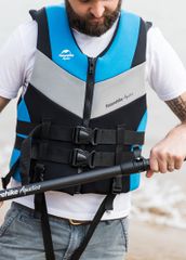 Áo phao bơi, chơi ván Sup, đi thuyền bơm hơi NatureHike NH18F001-Y