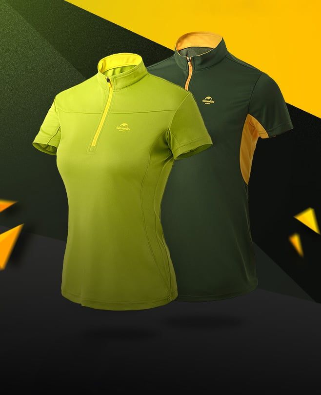 Áo thể thao Nam, Nữ nhanh khô, đàn hồi 4 chiều NatureHike NH01Y016-V