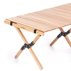 Bàn gấp gỗ Naturehike NH19JJ009 sử dụng dã ngoại, cắm trại cho nhóm đông người