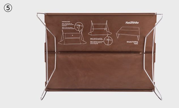 Bàn gấp gọn cắm trại, picnic, du lịch siêu nhẹ NatureHike NH17Z001-L