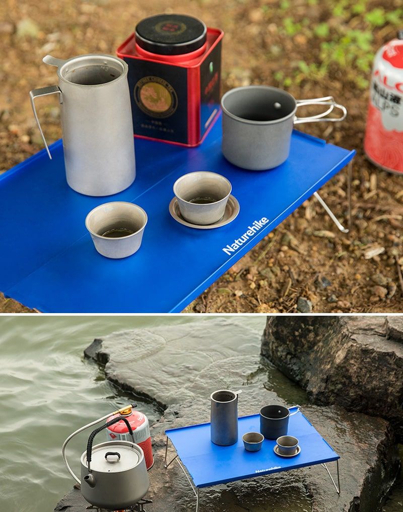 Bàn gấp gọn cắm trại, picnic, du lịch siêu nhẹ NatureHike NH17Z001-L