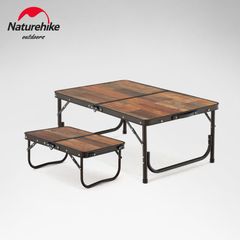 Bàn gấp vân gỗ Naturehike NH20JJ028 - Xách tay như vali