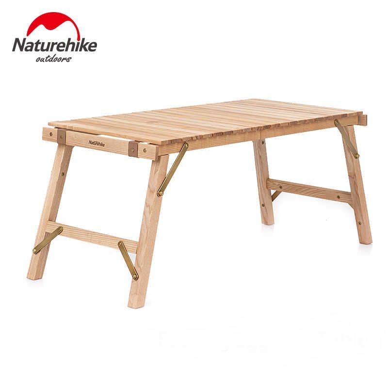 Bàn gỗ gấp gọn đi dã ngoại NatureHike NH19JJ087