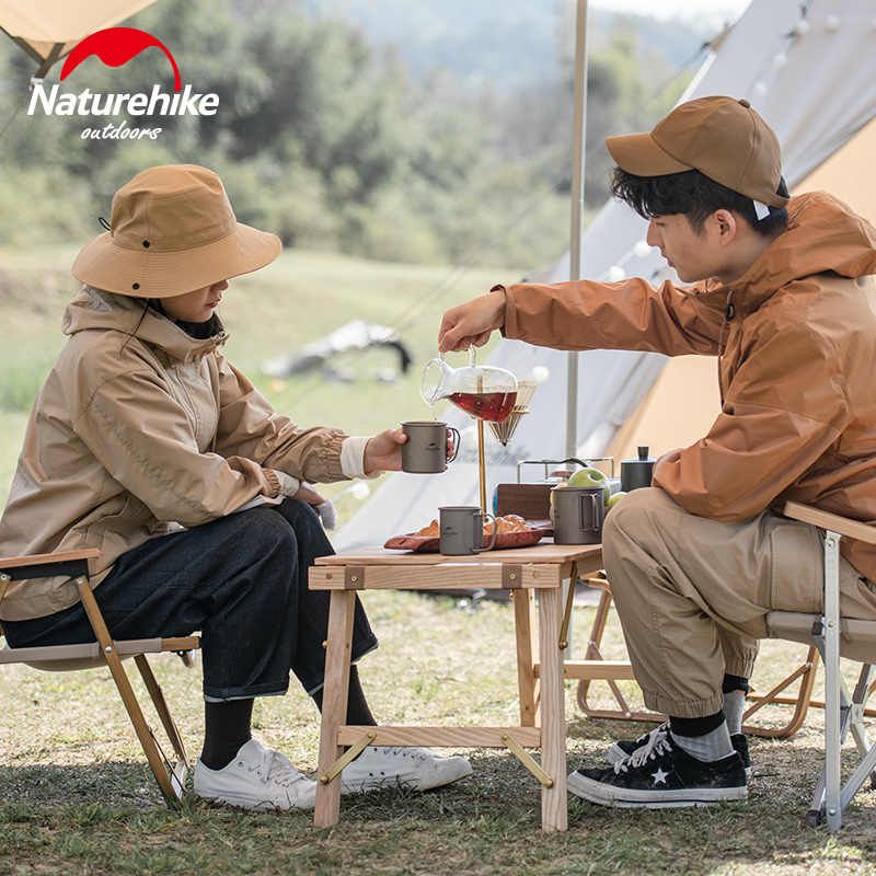 Bàn gỗ gấp gọn đi dã ngoại NatureHike NH19JJ087