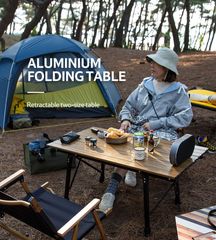 Bàn xếp Du lịch, Picnic, Cắm trại phong cách Vintage NatureHike NH19Z003-D