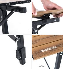 Bàn xếp Du lịch, Picnic, Cắm trại phong cách Vintage NatureHike NH19Z003-D