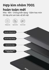 Bàn xếp nhôm cắm trại Naturehike CNK2550JJ021 - YL01