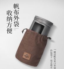 Bếp củi Titanium Naturehike NH20RJ005 mini mang đi cắm trại